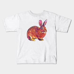 Colorful Rabbit Kids T-Shirt